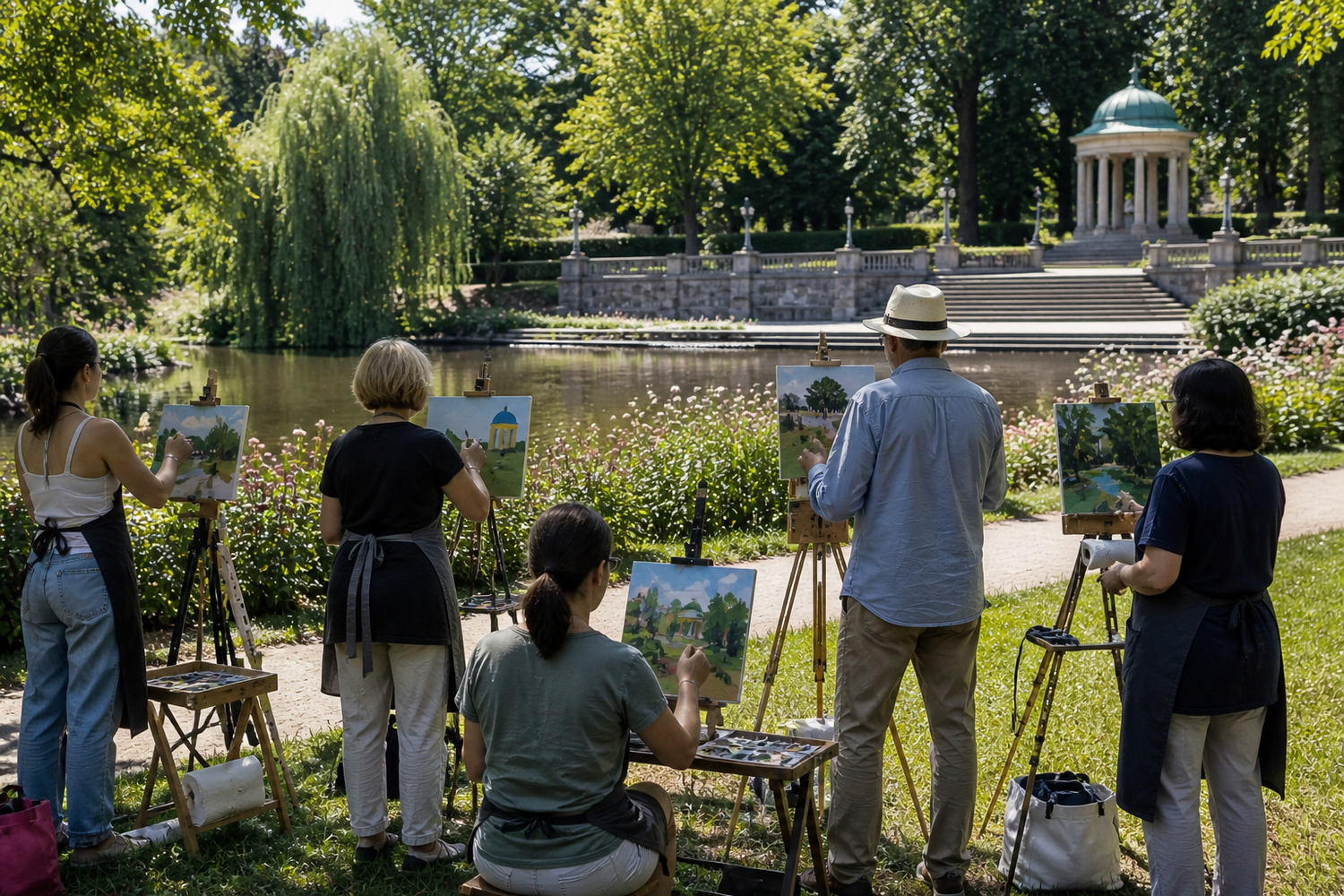 Plein Air Classes for Adults